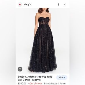 Betsy & Adam Tulle Ball Gown